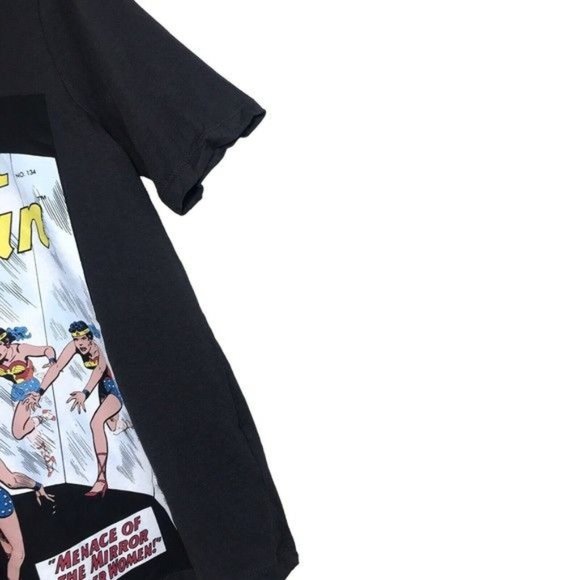 H&M DC Comics Wonder Woman Graphic Tee Charcoal Size XS - Picture 5 of 9